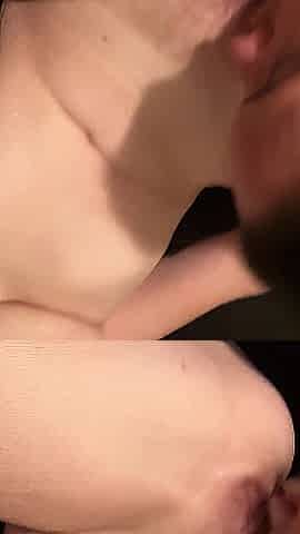 girlfriend records as her girlfriend is drilled cuck girlfriend
