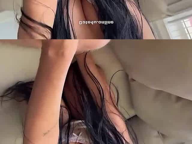 Spic booty babe POV video