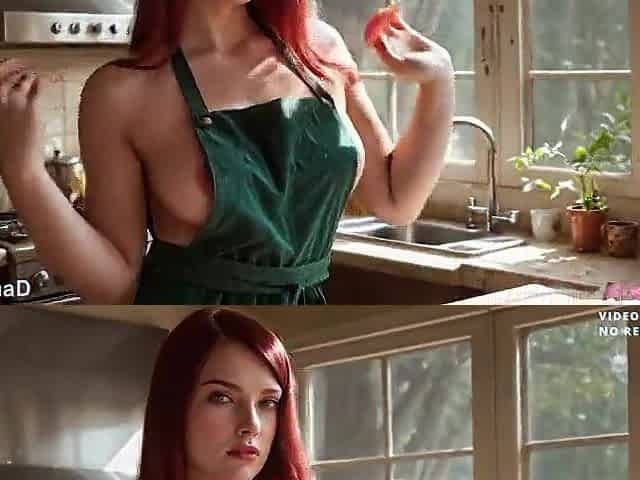 My Step Sister Cooks Me Breakfast, I Filled Her Cunt With Cum (AI-Generated) AixXxShaD