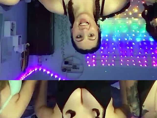 Big tit MILF does close up while dildoing her pussy
