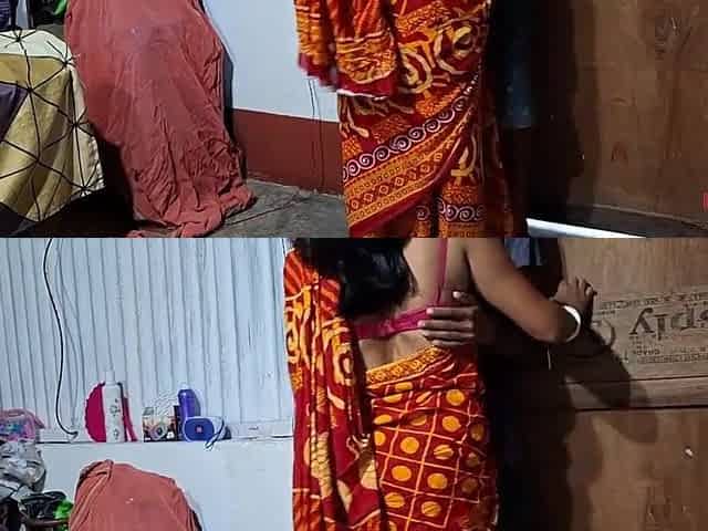 Real kamwali bai screwing hungry snatch in large schlong by owner
