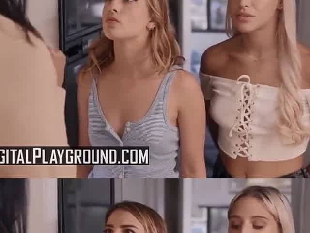 Kristen Scott, Reagan Foxx And Abella Danger In Thicc Latina Eats Out Milf