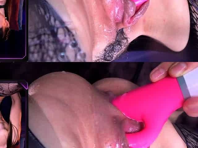 Three Toys For my ass - Three time Squirting Orgasm