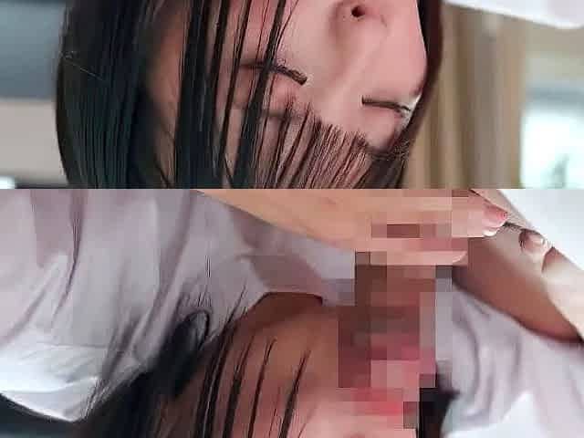 Huge Japan blowjob and handjob POV orgy with a cumshot