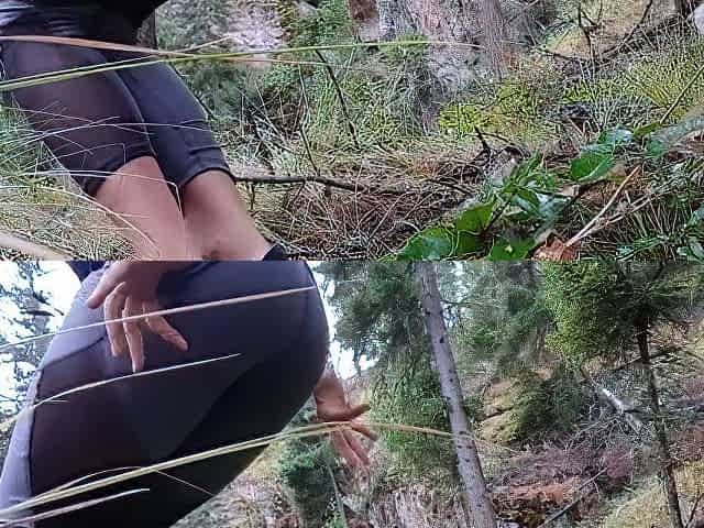 Hazel Simone - Outdoor Hiking Pee