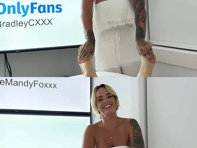 Step Mama Mandy FoXXX Rubs Your Feet, Legs, And Gets Creampie! Bradley C XXX - The Mandy FoXXX