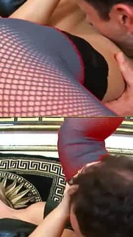 MILF Dora Venter is preparing for her first ass fuck with a big cock
