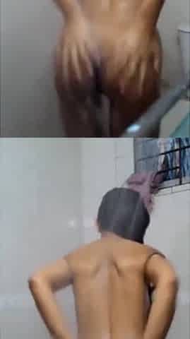 Hot Sexy Bhabhi Showing Her Body at Shower
