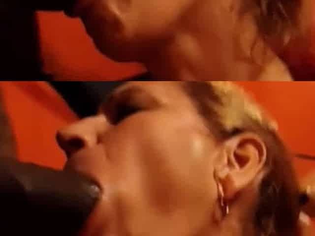 un black baise la bouche de ma femme