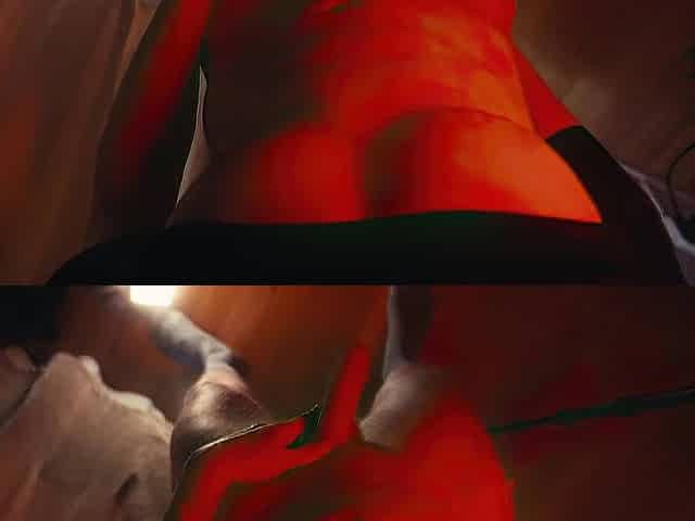 Tugjob and large spunk fountain on the floor in RED Room !!