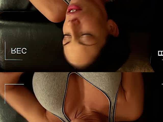 large butt brunette hair in POV bang with her guy