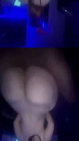 My mother-in-law's magnificent large butt (Loop)