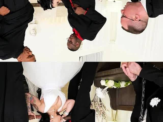 Payton Preslee's Wedding Turns Rough Interracial Threesome