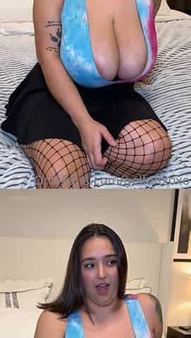 Delightful BBW wife exciting POV video