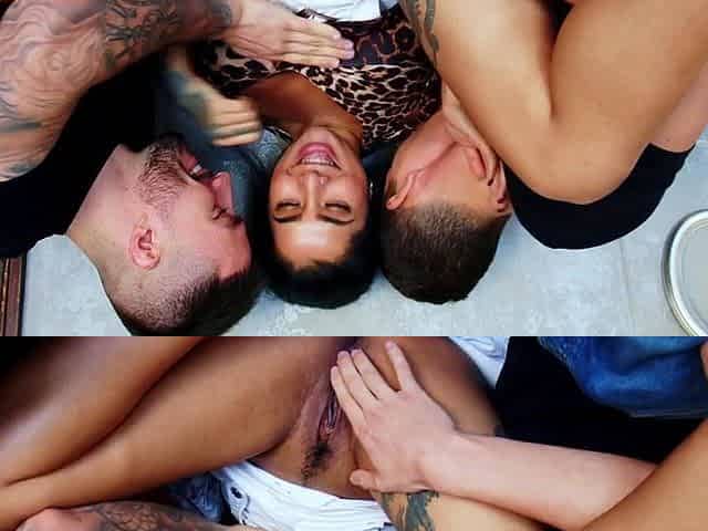 First Double Penetration Creampie With The Bud Brothers #DP