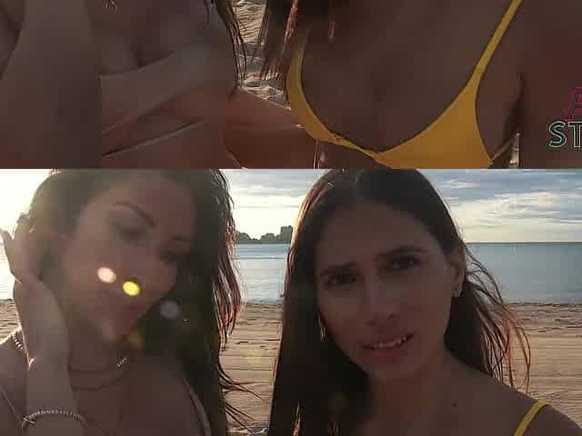 two HONEYS ACCEPT TO DO PORN FOR CASH ON A PHOTOSHOOT!