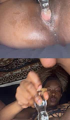 Lewd Black Squirts!! super juicy