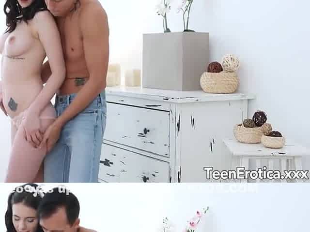 Lia Gets A Massive Cum Bath