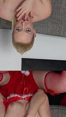 My Horny Christmas Present for You! Will You Give Me Your Cream?