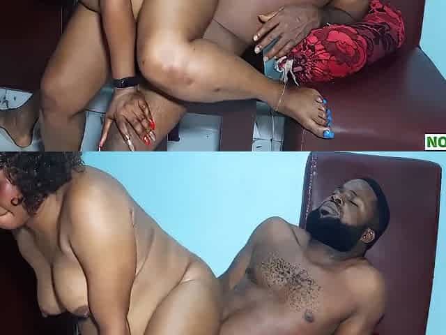 Bless Gold Had A Good Time With African Porn Star Krissyjoh Chris On The Chair And Floor 12 Min