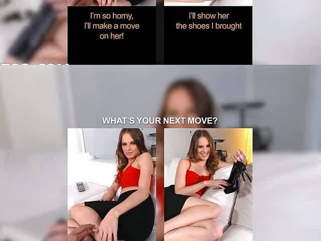 Jillian Janson Uses Her Oral Skills To Keep The Shoes