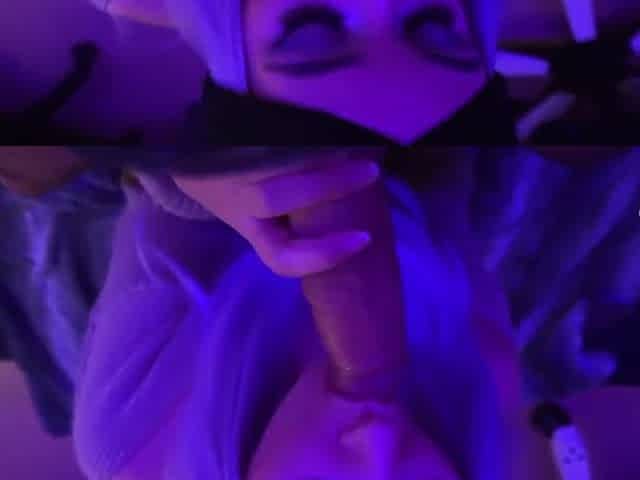 Miss Banana In Blowjob Addicted Sucks And Fucks