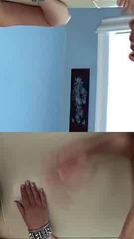Sexy blonde gets her pussy wet and licked after photoshoot by a hot lesbian