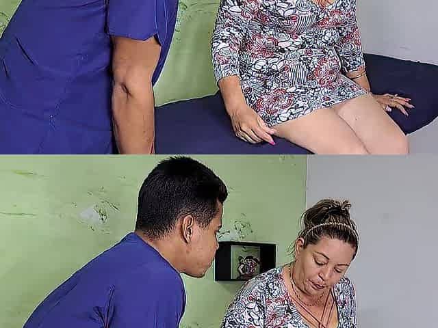 The appointment with the gynecologist gets without control. I love how that guy touches my moist snatch
