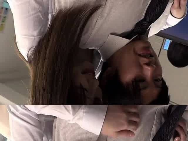 Japanese teen handjob in bus full of people