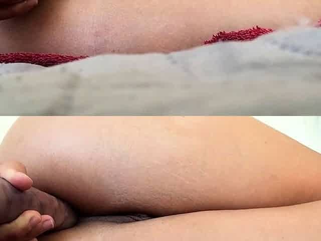 Milky ass solo hoe anally toys