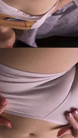 White Panties Camel Toe Close up Tease
