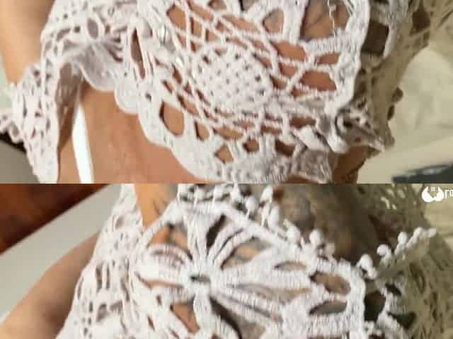 MILF gives a closeup of her cunt