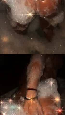 Amateur striptease and Solo masturbation