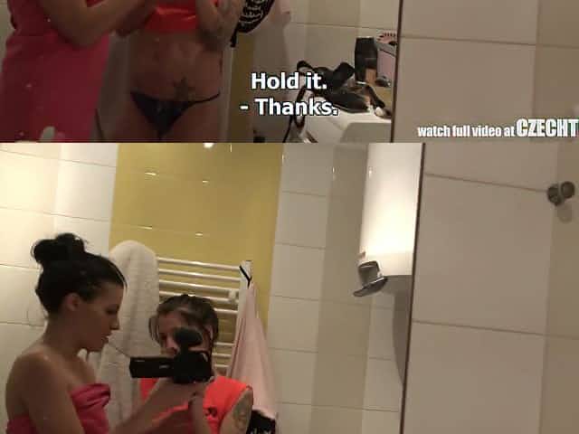 Crazy Czech Twin Sisters Fuck A Lucky Guy On The Party