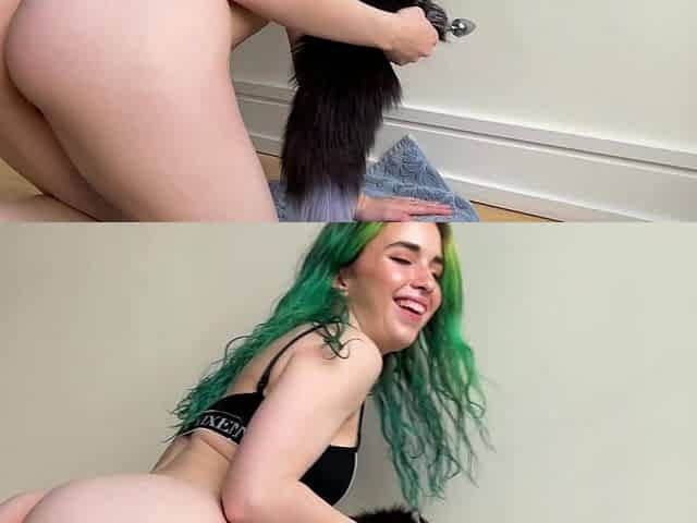 Cute blonde amateur webcam teen masturbating