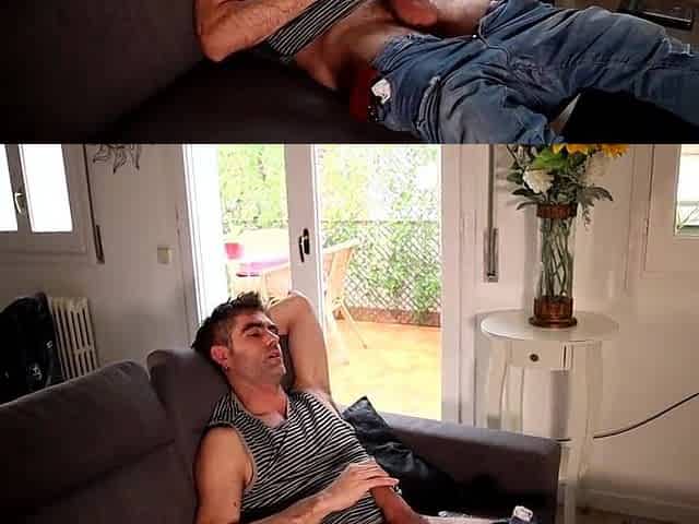 Caught My Ally Watching Porn and Got So Juicy I Had to Screw Him