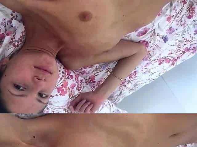 Amateur real small titted party teen slammed in gym class