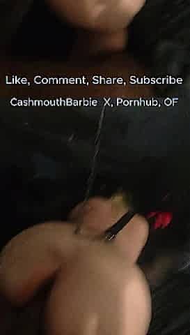 CashMouthBarbie Loves All Anal From A Large Ebony Penis