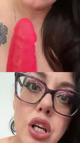 mother I'd like to fuck bangs her boobs and gives sloppy head