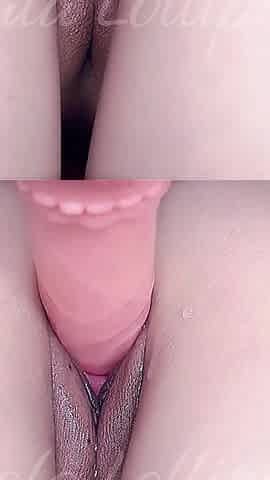 Intense Extreme Close up Dildo Fuck