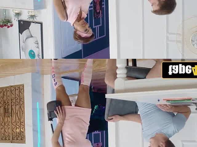 Older Fitness Chick Takes Youthful Guy for a Wild Ride