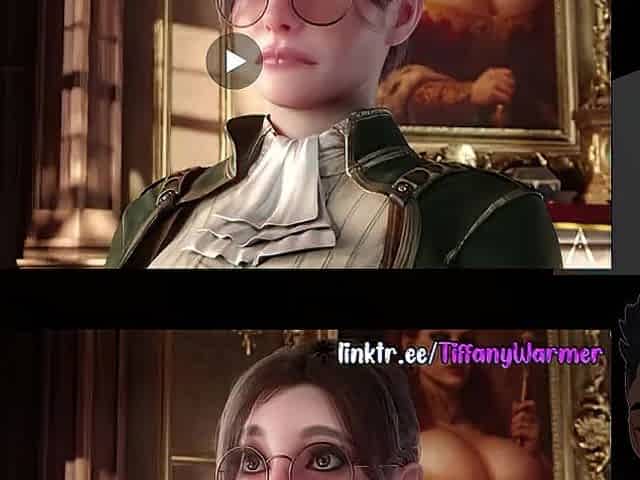 Anna Henrietta gives her ally a priceless tugjob