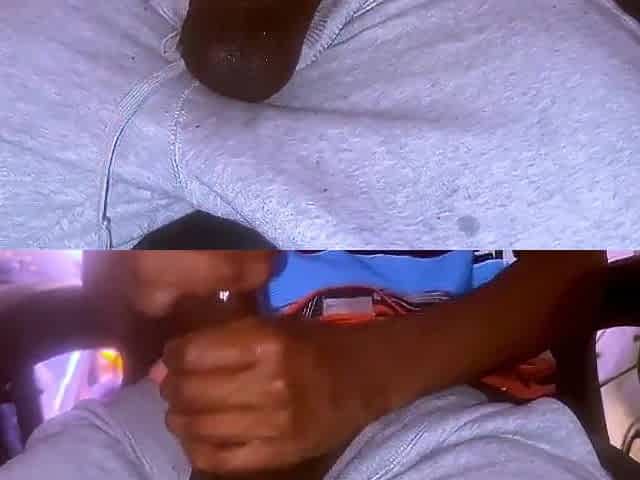 Ebony Boy Solo Cum Explosion U Won't Make no doubt of