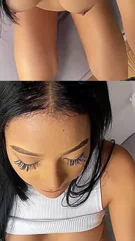 Can She Take It? - 18yo Teen Brunette Doggy Style After Boob Job