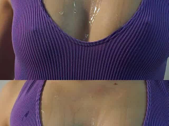 That guy got so lewd filming me playing with oil this chab just had to creampie me