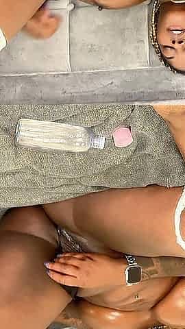 Ebony Oiled Cunt Black Xeinna Rose