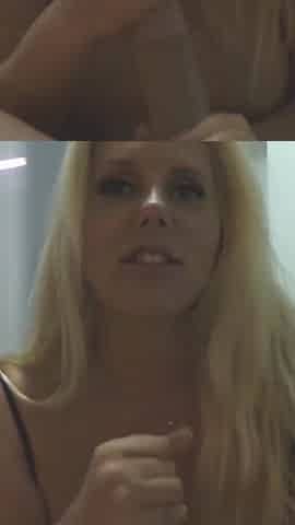 Mean MILF ends her evening jerking off a big dick