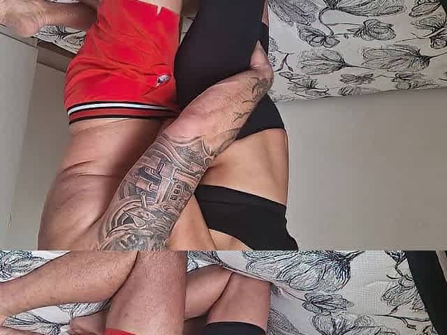 Training day with my Wife - getting very moist