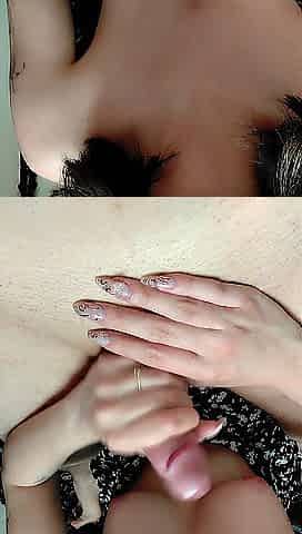 white tiny angel's petite hands create fever