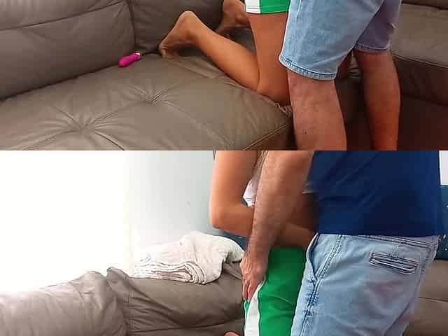 I Caught My Horny Roommate Masturbating And I Fucked Her Good